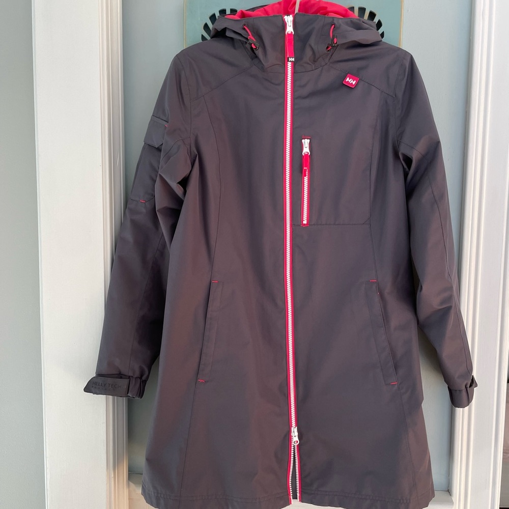 Helly Hansen Long Belfast Rain Jacket-NEW. Women’s Small